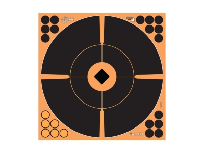 Allen EZ Aim Adhesive Splash Reactive Paper Targets, None