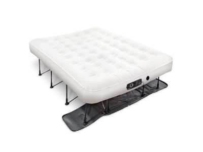 Ivation EZ-Bed Inflatable Mattress, Queen Air Mattress w/Built in Pump