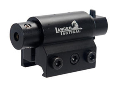 Lancer Tactical Red Mini Laser with Weaver Mount