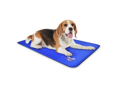 Arf Pets Self Cooling Pet Bed, Dog Mat for Crates and Beds - Medium, Blue