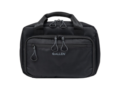 Allen Double Pistol Bag, 2-Sub Compact Handguns Under 6, Black