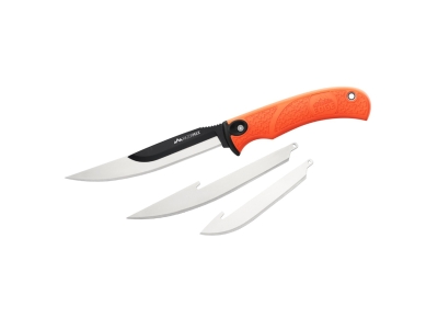 Outdoor Edge RazorMax Replaceable Fixed-Blade Knife, Orange
