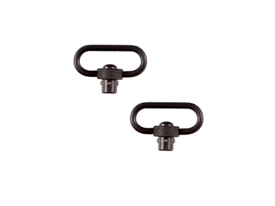 Allen Push Button QD Steel Gun Swivel, 1.25" with Loop, Black