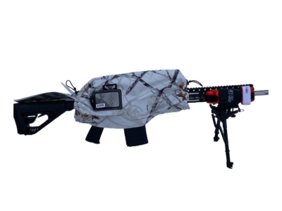 Alaskan Gun Guard Black Rifle Model, Conceal Snow Camo