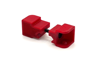 Evolve3D Hatsan Jet Mag Holder Picatinny Rail Mount, Red