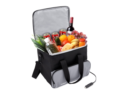Ivation Portable Electric Cooler Bag, 15L Thermoelectric Cooler