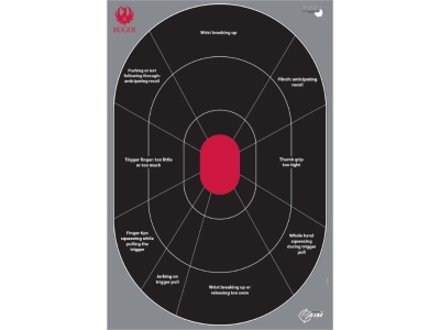 Allen Ruger Splash Adhesive Paper Shooting Targets