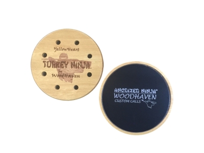 Woodhaven Anodized Ninja Friction Turkey Call