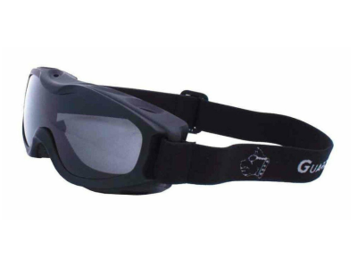 Guard Dog GOGGS Framed Anti-Fog Smoke Lense Goggles, Black