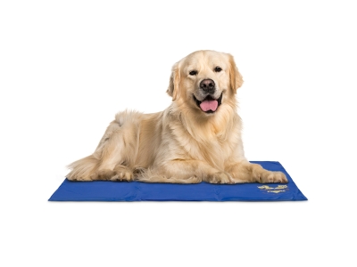 Arf Pets Self Cooling Mat, Gel Based Dog Mat & Pet Bed, Large, Blue