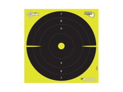 Allen EZ Aim Splash Reactive Paper Shooting Targets, None