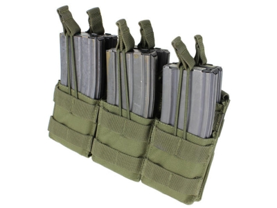 Condor Triple Stacker M4 Mag Pouch, OD Green