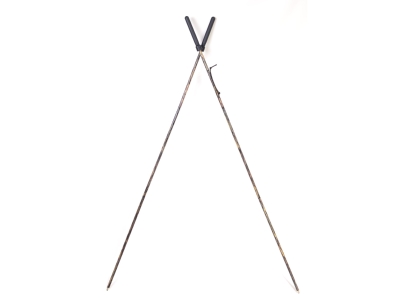 Hammers Foldable Lightweight Varmint Shooting Cross Stick Hunting Bipod, Camoflauge