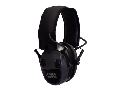 Pro Ears Silver 22 Electronic Hearing Protection Silver, Black
