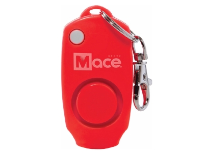 Mace Brand Personal Alarm Keychain, Red