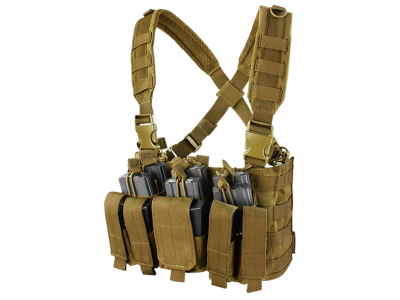 Condor MOLLE Recon Chest Rig, Coyote