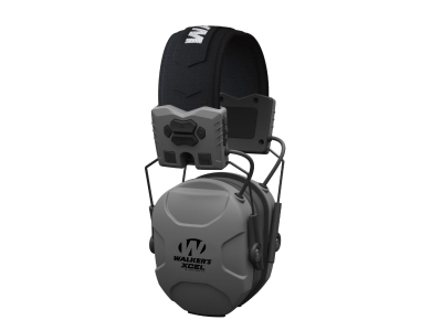 Walkers XCEL Digital Electronic Muff with Bluetooth, Midnight Gray
