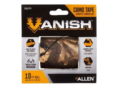 Allen Vanish Camo Cloth Tape, 10' Roll, Realtree Edge
