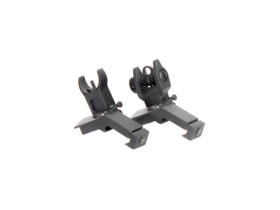 AIM AR Low Profile 45 Degree Flip-up Sight Set