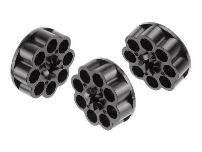 Crosman 8-Shot Rotary Clips, Fits T4 & 1088 Pistols, 3/Pack