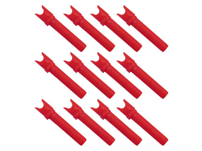 TenPoint Alpha Nock HPX, Red, 12 Pack