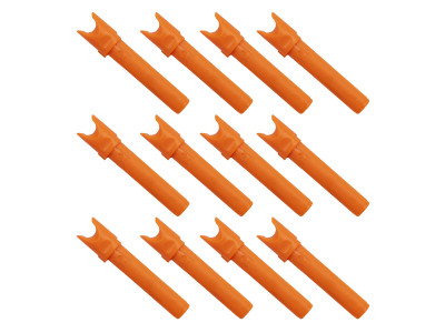 TenPoint Alpha Nock HPX, Orange, 12 Pack