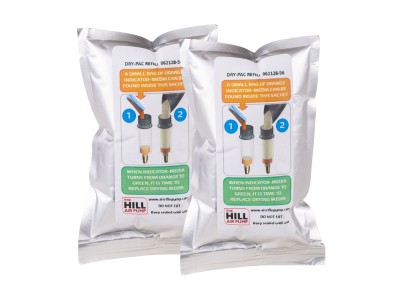 Air Venturi/Hill Hand Pump Dry-Pac Refill, 2 Pack