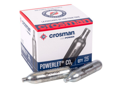 Crosman 12 Gram CO2, 25 Cartridges