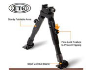 UTG Bipod, SWAT/Combat, Image 1