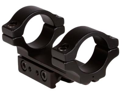 BKL 1-Pc Mount, 1" Rings, 3/8" or 11mm Dovetail, 3" Long, Matte Black