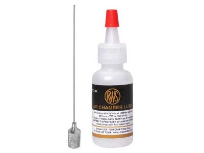 RWS Air Chamber Lube & Dropper, Silicone Oil, .50 oz.