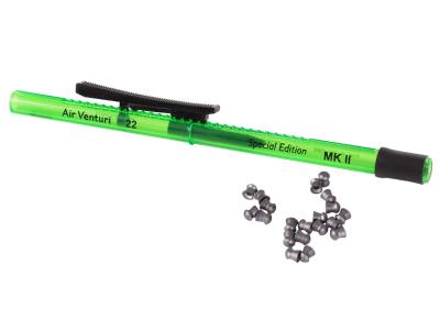 Pellet Pen, Holds 15 .22-Cal Pellets, Green