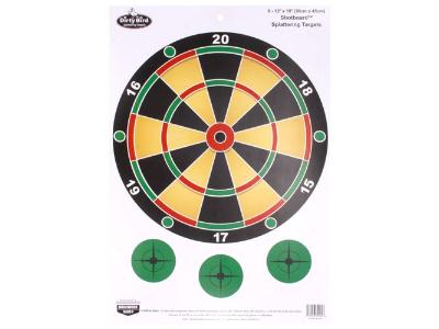 Birchwood Casey Dirty Bird Shotboard Game Target, 12"x18", 8ct