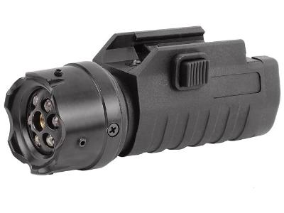 ADE HB06-1 Triple Duty Blue/Violet Laser Sight with Picatinny Mount, Black