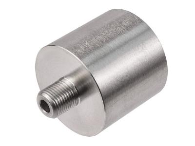 Air Venturi Female DIN Adapter, 1/8" Male BSPP Threads, Stainless Steel