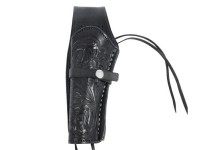 Hand-Tooled Leather Holster,, Image 1