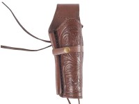 Hand-Tooled Leather Holster,, Image 1