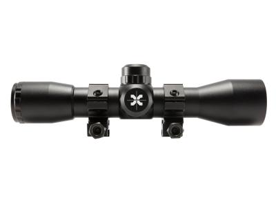 Axeon 4x32 Air Archery Scope, Ballistic Reticle, 1" Tube, Weaver Rings