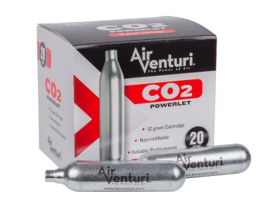 Air Venturi 12-Gram CO2 Cartridges, 20ct