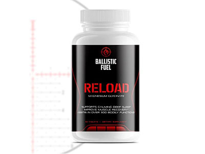 Ballistic Fuel Magnesium Glycinate Supplement