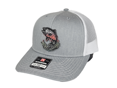 Artora Steelhead Trout Hat, Heather Gray