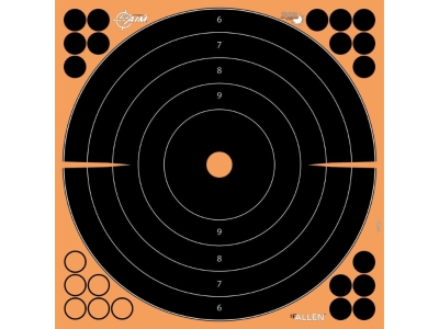 Allen EZ Aim Splash Adhesive Paper Shooting Targets, None