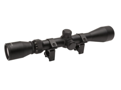 Lancer Tactical 3-9x40 Rifle Scope, Black