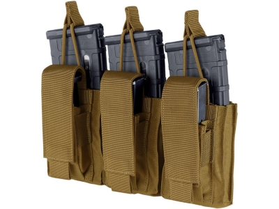 Condor Gen 2 Triple Kangaroo Mag Pouch, Coyote