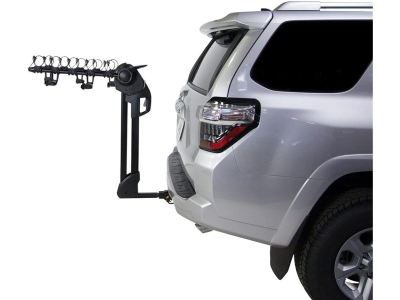 Saris Glide EX 5-Bike Hitch Bike Rack w/One Hand Trigger Release, Black