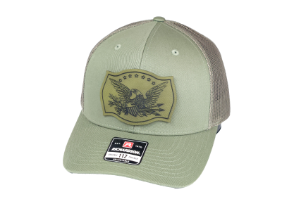 Artora Vintage Eagle Hat, OD Green