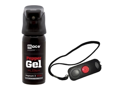 Mace Brand Pepper Gel and Alarm Kit