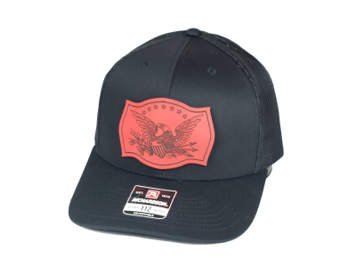Artora Vintage Eagle Hat, Black
