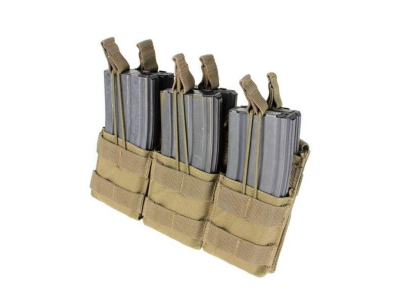 Condor Triple Stacker M4 Mag Pouch, Coyote