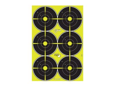 Allen EZ Aim Splash Reactive Paper Shooting Targets, None